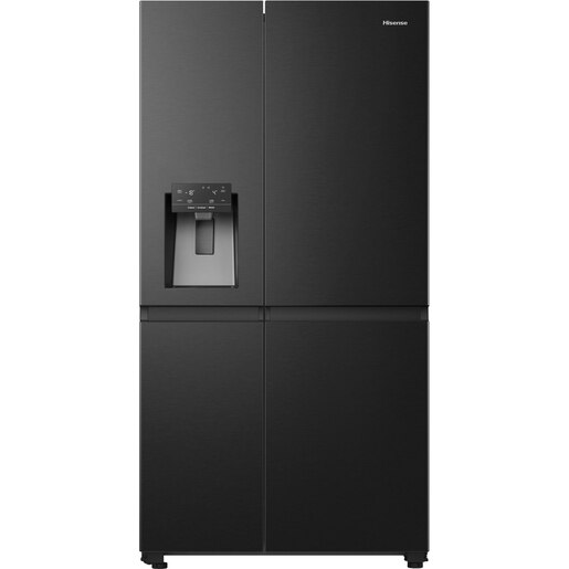 Side by Side HISENSE RS818N4TFE, Total No Frost, 632 l, H 179 cm, Clasa E, Dozator apa, Wi-Fi, negru Side by Side HISENSE RS818N4TFE, Total No Frost, 632 l, H 179 cm, Clasa E, Dozator apa, Wi-Fi, negru