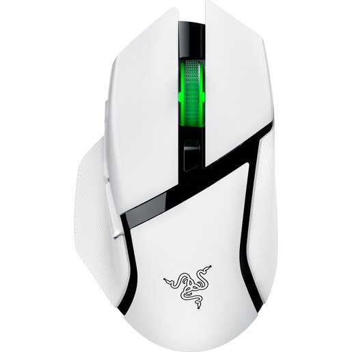 Mouse Gaming Wireless RAZER Basilisk V3 X HyperSpeed, Dual-Mode, 18000 dpi, Bluetooth, alb Mouse Gaming Wireless RAZER Basilisk V3 X HyperSpeed, Dual-Mode, 18000 dpi, Bluetooth, alb