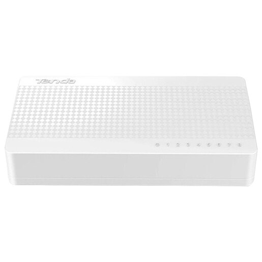 Switch TENDA S108, 8 porturi, Fast Ethernet, alb Switch TENDA S108, 8 porturi, Fast Ethernet, alb