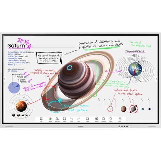 Display profesional SAMSUNG Flip Pro WM85B LH85WMBWLGCXEN, 85", Ultra HD 4K, Touch, 75 Hz, Wi-Fi, negru Display profesional SAMSUNG Flip Pro WM85B LH85WMBWLGCXEN, 85", Ultra HD 4K, Touch, 75 Hz, Wi-Fi, negru