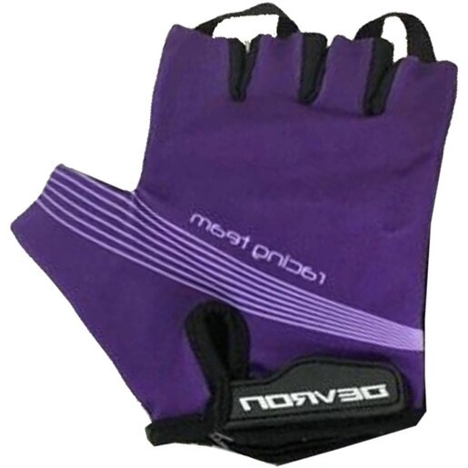 Manusi ciclism DEVRON 8542 Racing Team Lady, M, negru-violet Manusi ciclism DEVRON 8542 Racing Team Lady, M, negru-violet