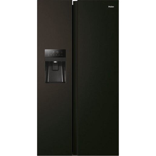 Side by Side HAIER HSR5918DIPB, No Frost, 511 l, H 177 cm, Clasa D, Dozator apa, negru Side by Side HAIER HSR5918DIPB, No Frost, 511 l, H 177 cm, Clasa D, Dozator apa, negru