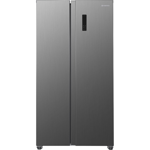 Side by Side VORTEX VS43NSS01H, No Frost, 442 l, H 177 cm, Clasa E, inox Side by Side VORTEX VS43NSS01H, No Frost, 442 l, H 177 cm, Clasa E, inox