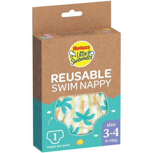 Scutece chilotel baie HUGGIES LS Tropical nr 3-4, Unisex, 11-14 kg, 1 buc Scutece chilotel baie HUGGIES LS Tropical nr 3-4, Unisex, 11-14 kg, 1 buc