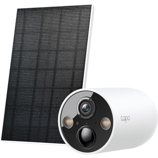 Kit camera IP Wireless exterior TP-LINK Tapo TC85, 4MP, 1440 p, IP65, IR, Night Vision, alb Kit camera IP Wireless exterior TP-LINK Tapo TC85, 4MP, 1440 p, IP65, IR, Night Vision, alb