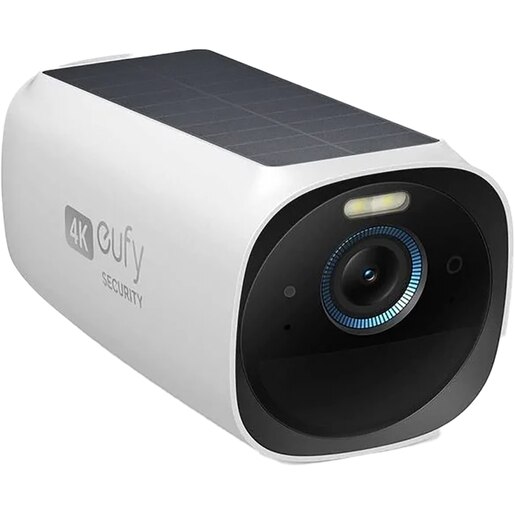 Camera IP Wireless exterior eufyCam S330, 4K UltraHD, IR, Night Vision, alb Camera IP Wireless exterior eufyCam S330, 4K UltraHD, IR, Night Vision, alb