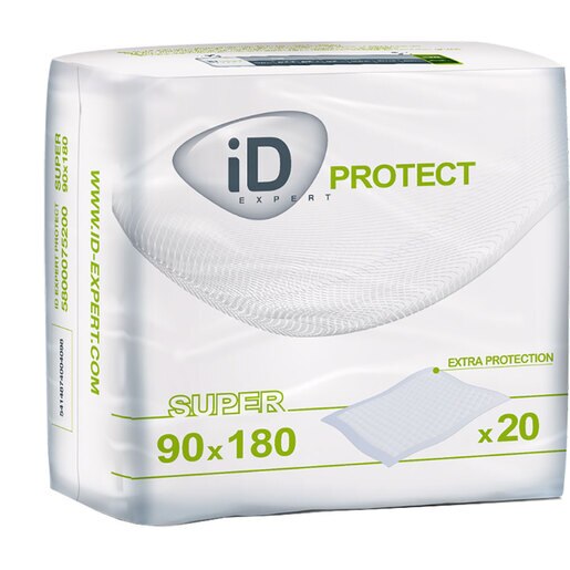 Aleze ID EXPERT Protect, 90x180 cm, 20 buc Aleze ID EXPERT Protect, 90x180 cm, 20 buc