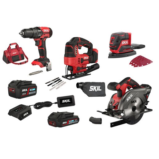 Set masina de gaurit si insurubat SKIL 3311 EA, mandrina rapida, 20V, 2/4Ah Set masina de gaurit si insurubat SKIL 3311 EA, mandrina rapida, 20V, 2/4Ah