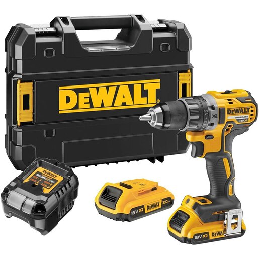Masina de gaurit si insurubat (bormasina) DEWALT DCD791D2, 18V, 70nm, 2000rpm, 2.0Ah Masina de gaurit si insurubat (bormasina) DEWALT DCD791D2, 18V, 70nm, 2000rpm, 2.0Ah