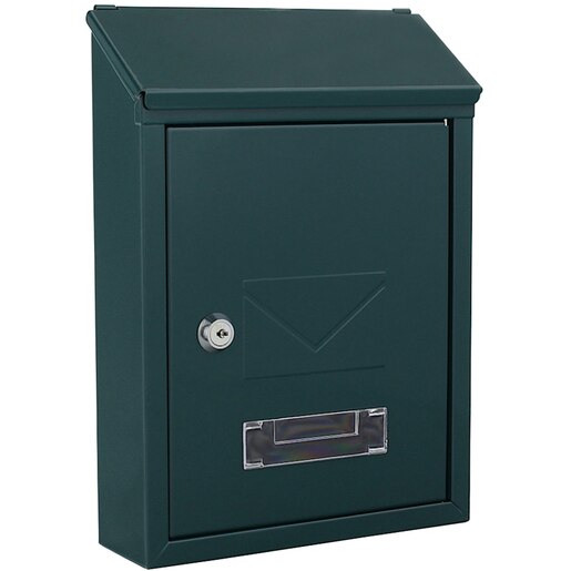Cutie postala ROTTNER Udine, Inchidere cheie, 70 x 215 x 300 mm, verde Cutie postala ROTTNER Udine, Inchidere cheie, 70 x 215 x 300 mm, verde