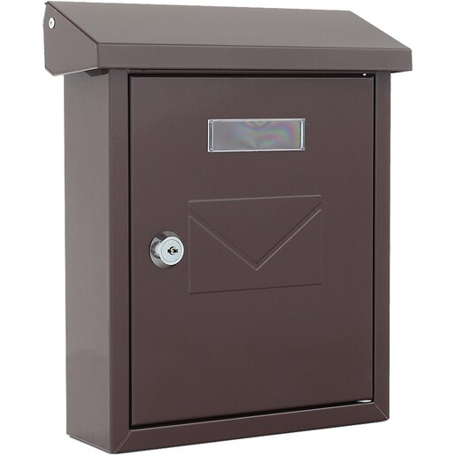 Cutie postala ROTTNER Cesena, Inchidere cheie, 70 x 210 x 250 mm, maro Cutie postala ROTTNER Cesena, Inchidere cheie, 70 x 210 x 250 mm, maro