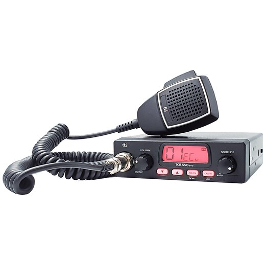 Statie radio CB TTI TCB-550 Evo, 4W, ASQ reglabil, AM, FM Statie radio CB TTI TCB-550 Evo, 4W, ASQ reglabil, AM, FM
