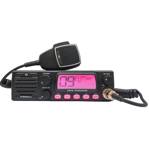 Statie radio CB TTI TCB-900 Evo, 4W, ASQ reglabil, FM, AM Statie radio CB TTI TCB-900 Evo, 4W, ASQ reglabil, FM, AM