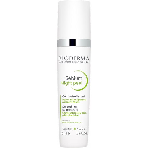Ser pentru fata BIODERMA Sebium Night Peel, 40ml Ser pentru fata BIODERMA Sebium Night Peel, 40ml