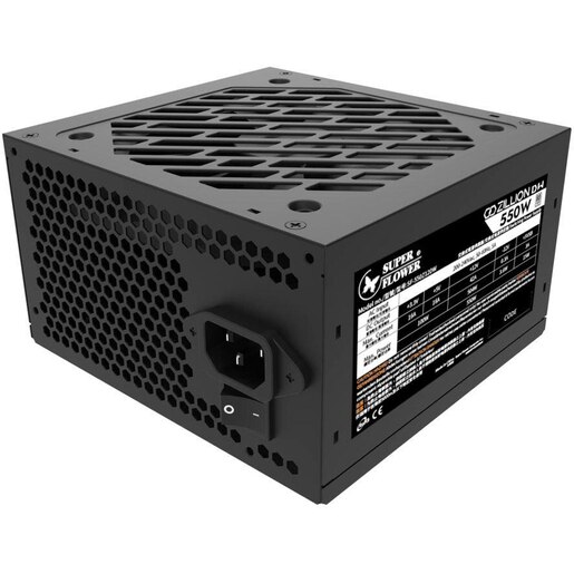 Sursa PC SUPER FLOWER Zillion DW, 550W, 120mm, 80 Plus White Sursa PC SUPER FLOWER Zillion DW, 550W, 120mm, 80 Plus White