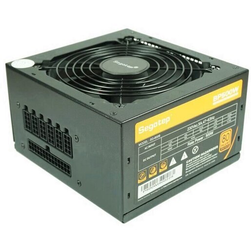Sursa de alimentare SEGOTEP SG-600B, 500W, 120mm, 80 PLUS Bronze, Full Modular Sursa de alimentare SEGOTEP SG-600B, 500W, 120mm, 80 PLUS Bronze, Full Modular
