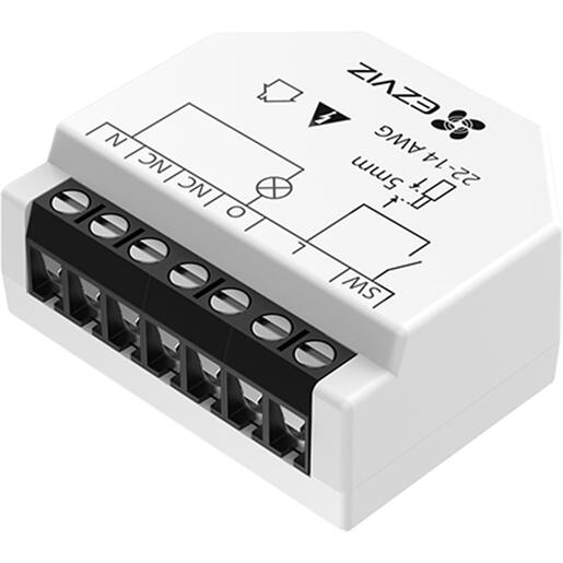Releu smart EZVIZ T35W, Wi-Fi, cu programare si automatizare, control vocal, alb Releu smart EZVIZ T35W, Wi-Fi, cu programare si automatizare, control vocal, alb