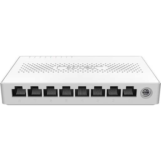 Switch TENDA SM108, 8 porturi 2.5Gbps, alb Switch TENDA SM108, 8 porturi 2.5Gbps, alb