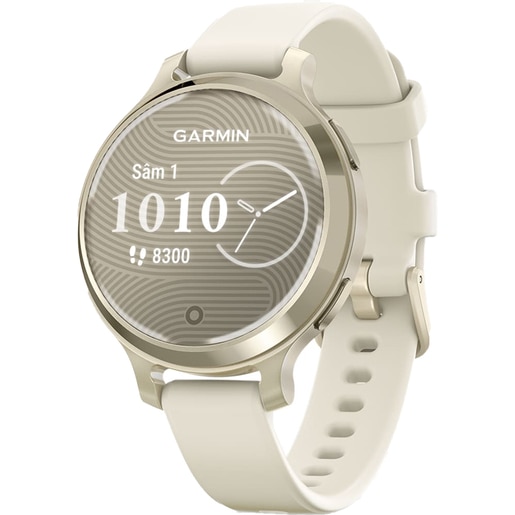 Smartwatch GARMIN Lily 2 Active, 38mm, GPS, Android/iOS, silicon, Lunar Gold/Bone Smartwatch GARMIN Lily 2 Active, 38mm, GPS, Android/iOS, silicon, Lunar Gold/Bone