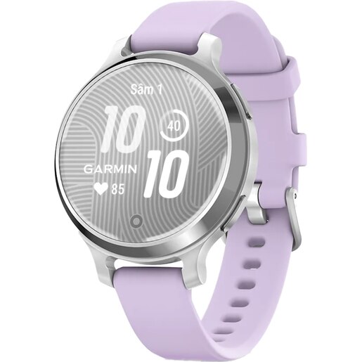 Smartwatch GARMIN Lily 2 Active, 38mm, GPS, Android/iOS, silicon, Silver/Jasmine Purple Smartwatch GARMIN Lily 2 Active, 38mm, GPS, Android/iOS, silicon, Silver/Jasmine Purple