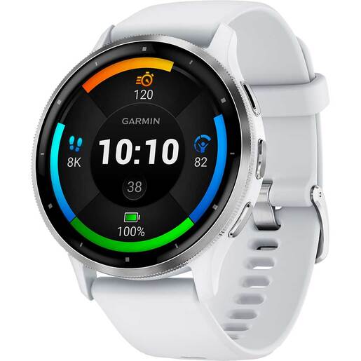 Smartwatch GARMIN Venu 3 45mm, Wi-Fi, GPS, Android/iOS, silicon, Whitestone Passivated Smartwatch GARMIN Venu 3 45mm, Wi-Fi, GPS, Android/iOS, silicon, Whitestone Passivated