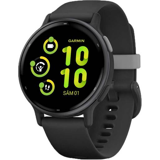 Smartwatch GARMIN Vivoactive 5 42mm, Wi-Fi, GPS, Android/iOS, silicon, Black/Slate Smartwatch GARMIN Vivoactive 5 42mm, Wi-Fi, GPS, Android/iOS, silicon, Black/Slate
