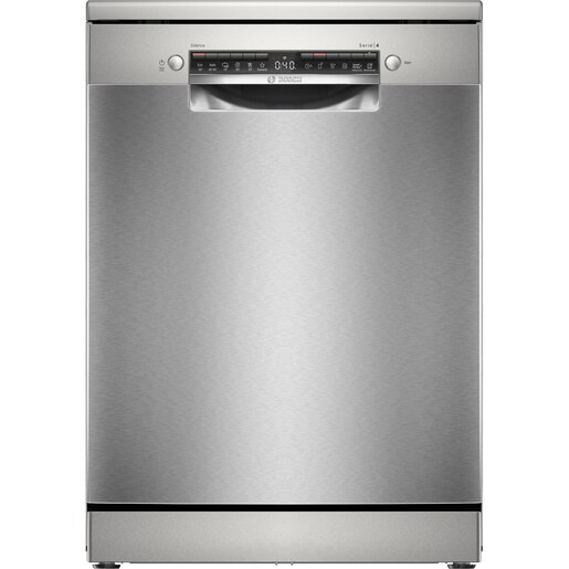 Masina de spalat vase independenta BOSCH SMS4HVI14E, 14 seturi, 6 programe, 60 cm, Clasa C, inox anti-amprenta Masina de spalat vase independenta BOSCH SMS4HVI14E, 14 seturi, 6 programe, 60 cm, Clasa C, inox anti-amprenta