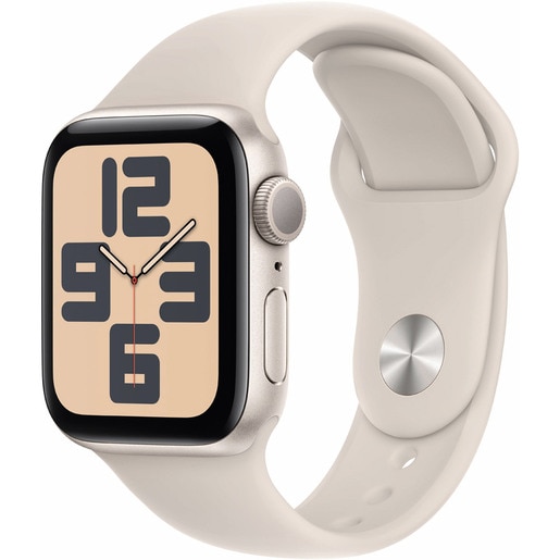 APPLE Watch SE (2nd Gen) V2, GPS, 40mm Starlight Sport Aluminium Case, Starlight Sport Band - S/M APPLE Watch SE (2nd Gen) V2, GPS, 40mm Starlight Sport Aluminium Case, Starlight Sport Band - S/M