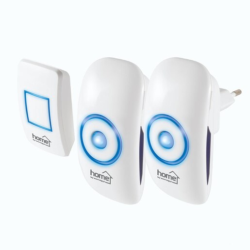 Sonerie Wireless HOME DBS 1501AC, 150m, alb Sonerie Wireless HOME DBS 1501AC, 150m, alb