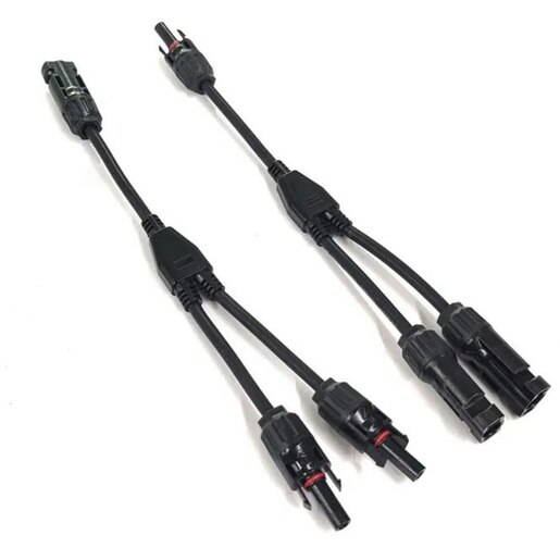 Cablu ECOFLOW Solar Parallel, IP67, negru Cablu ECOFLOW Solar Parallel, IP67, negru