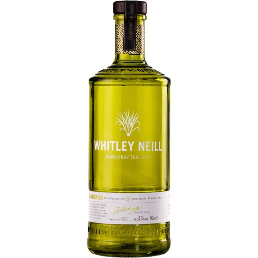 Gin Whitley Neill Lemongrass & Ginger, 0.7L Gin Whitley Neill Lemongrass & Ginger, 0.7L