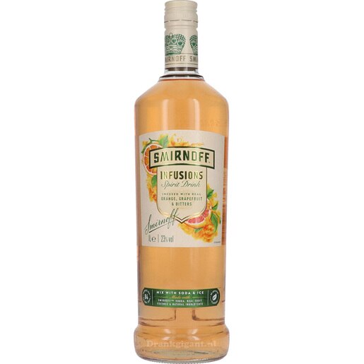 Vodka Smirnoff Infusions Orange, 1L Vodka Smirnoff Infusions Orange, 1L