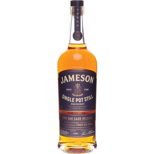 Whisky Jameson Single Pot Still Five Oak Cask, 0.7L Whisky Jameson Single Pot Still Five Oak Cask, 0.7L