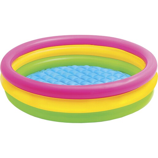 Piscina gonflabila INTEX Sunset Glow, 147 x 33 cm, multicolor Piscina gonflabila INTEX Sunset Glow, 147 x 33 cm, multicolor