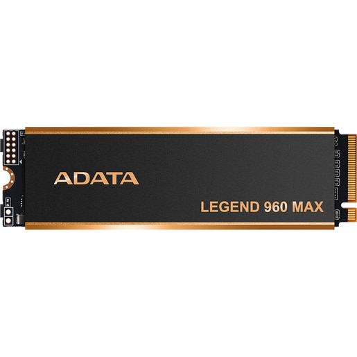 Solid-State Drive (SSD) ADATA Legend 960 Max, 2TB, PCI Express 4.0 x4, M.2, ALEG-960M-2TCS Solid-State Drive (SSD) ADATA Legend 960 Max, 2TB, PCI Express 4.0 x4, M.2, ALEG-960M-2TCS