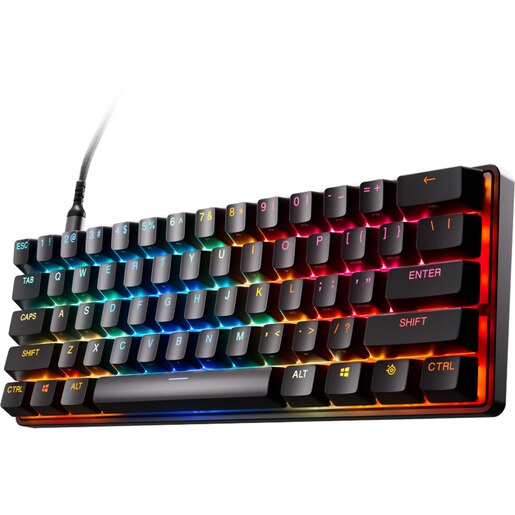 Tastatura Gaming Mecanica STEELSERIES Apex Pro Mini Gen 3, USB, Layout US, negru Tastatura Gaming Mecanica STEELSERIES Apex Pro Mini Gen 3, USB, Layout US, negru