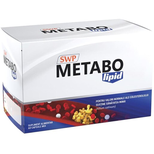 Supliment alimentar Metabo Lipid, 60 capsule, SUN WAVE PHARMA Supliment alimentar Metabo Lipid, 60 capsule, SUN WAVE PHARMA