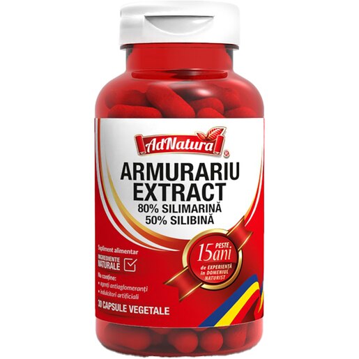 Supliment alimentar Armurariu Extract, 30 capsule, ADNATURA Supliment alimentar Armurariu Extract, 30 capsule, ADNATURA