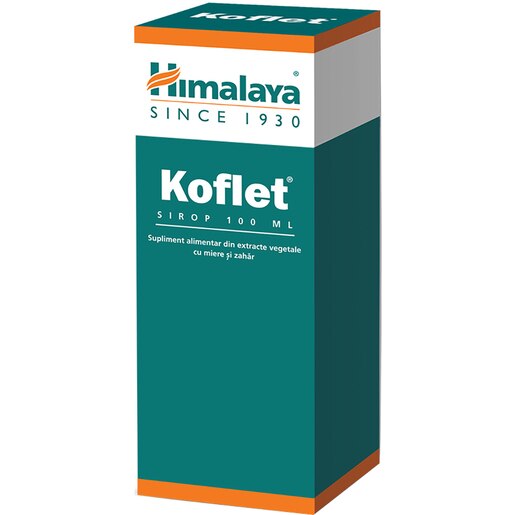 Supliment alimentar Sirop Koflet, 100 ml, HIMALAYA Supliment alimentar Sirop Koflet, 100 ml, HIMALAYA