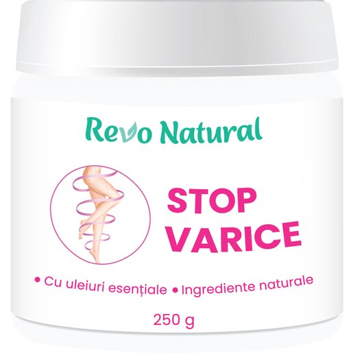 Crema Stop Varice, 250 g, REVO NATURAL Crema Stop Varice, 250 g, REVO NATURAL