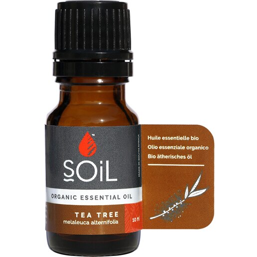 Ulei esential Arbore de ceai, 10 ml, SOIL Ulei esential Arbore de ceai, 10 ml, SOIL