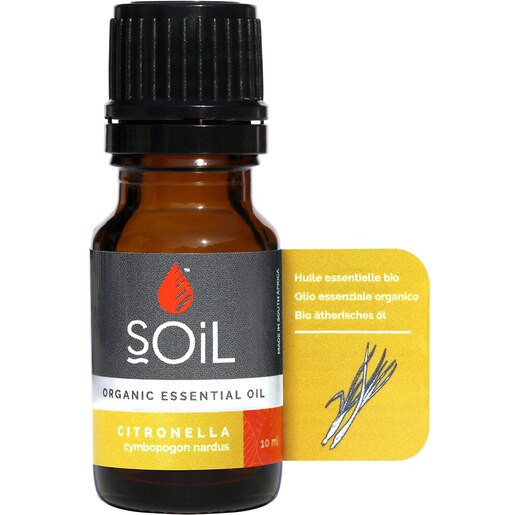 Ulei esential Citronella, 10 ml, SOIL Ulei esential Citronella, 10 ml, SOIL