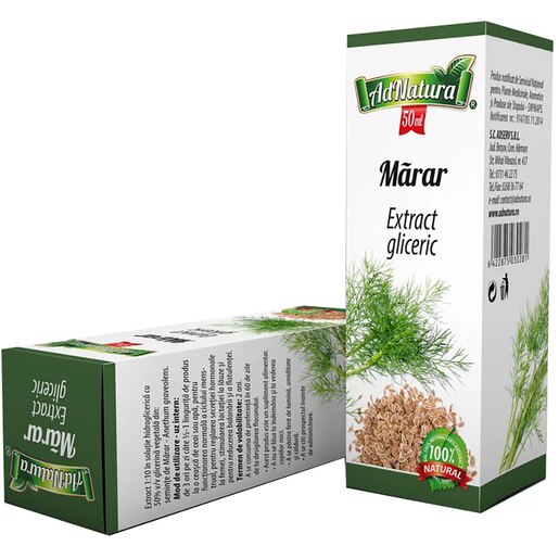 Supliment alimentar Extract Gliceric Marar, 50 ml, ADNATURA Supliment alimentar Extract Gliceric Marar, 50 ml, ADNATURA