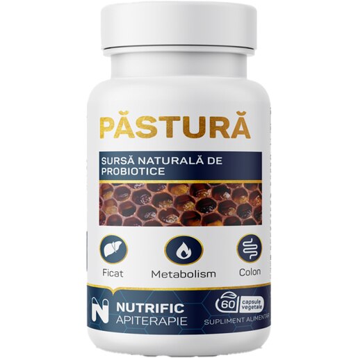 Supliment Pastura 550mg, 60 capsule, NUTRIFIC Supliment Pastura 550mg, 60 capsule, NUTRIFIC