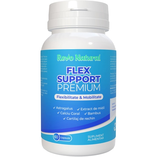 Supliment alimentar Flex Support Premium, 60 capsule, REVO NATURAL Supliment alimentar Flex Support Premium, 60 capsule, REVO NATURAL