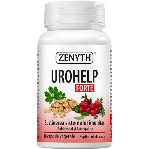 Supliment Urohelp Forte, 30 capsule, ZENYTH Supliment Urohelp Forte, 30 capsule, ZENYTH