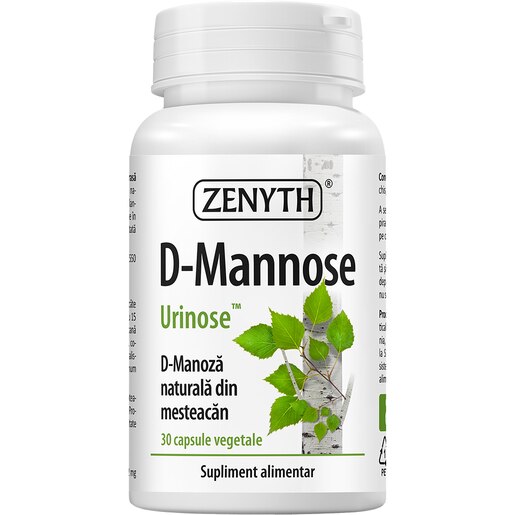 Supliment D-mannose, 30 capsule, ZENYTH Supliment D-mannose, 30 capsule, ZENYTH