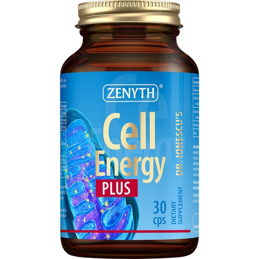 Supliment Cell Energy Plus - Dr. Ionescu, 30 capsule, ZENYTH Supliment Cell Energy Plus - Dr. Ionescu, 30 capsule, ZENYTH