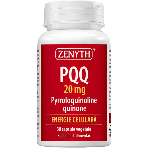 Supliment PQQ 20 Mg, 30 capsule, ZENYTH Supliment PQQ 20 Mg, 30 capsule, ZENYTH