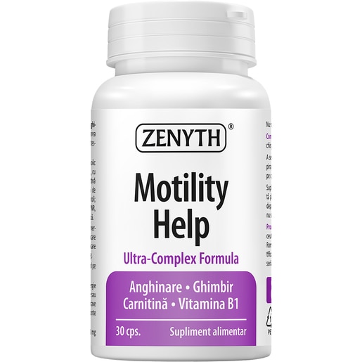 Supliment Motility Help, 30 capsule, ZENYTH Supliment Motility Help, 30 capsule, ZENYTH